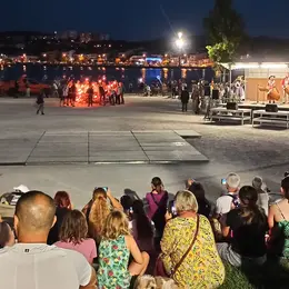 Feu de la Saint Jean à Martigues