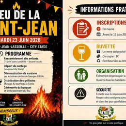 Feu De La Saint Jean à Saint-Jean-Lasseille