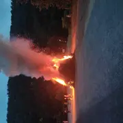 Feu de la Saint Jean à Spontour
