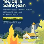 Feu de la Saint Jean à St-Christophe