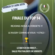Feu de la Saint-Jean et retransmission de la finale du Top 14