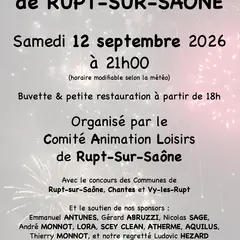 Feux d'artifice de Rupt-Sur-Saône