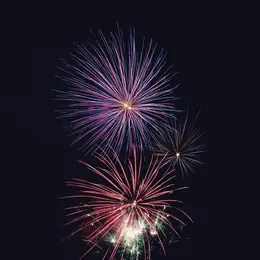 Feux d'artifices de la fête de Miers