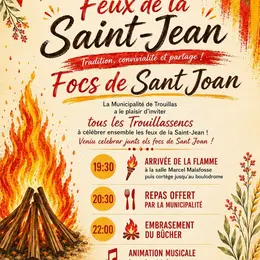 Feux De La Saint Jean à Trouillas