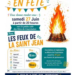Feux de la St Jean et repas