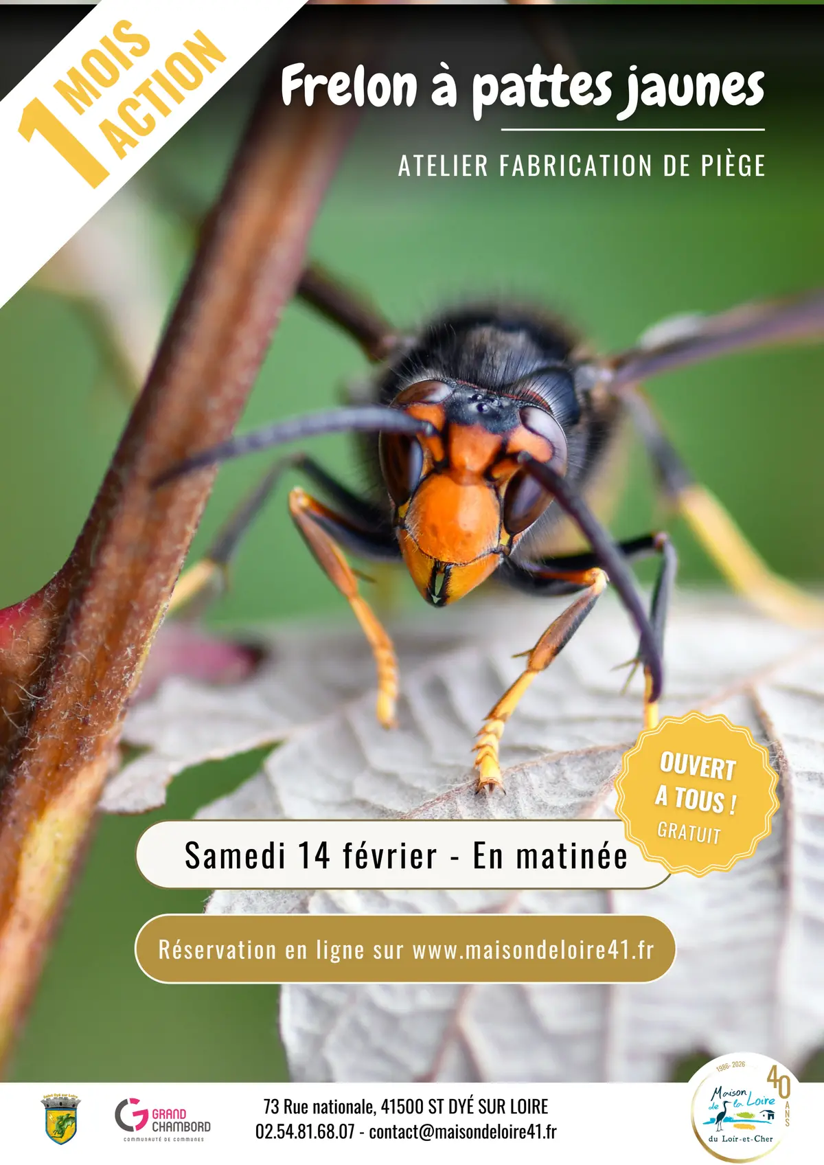 Février Un Mois Une Action avec la Maison de la Loire