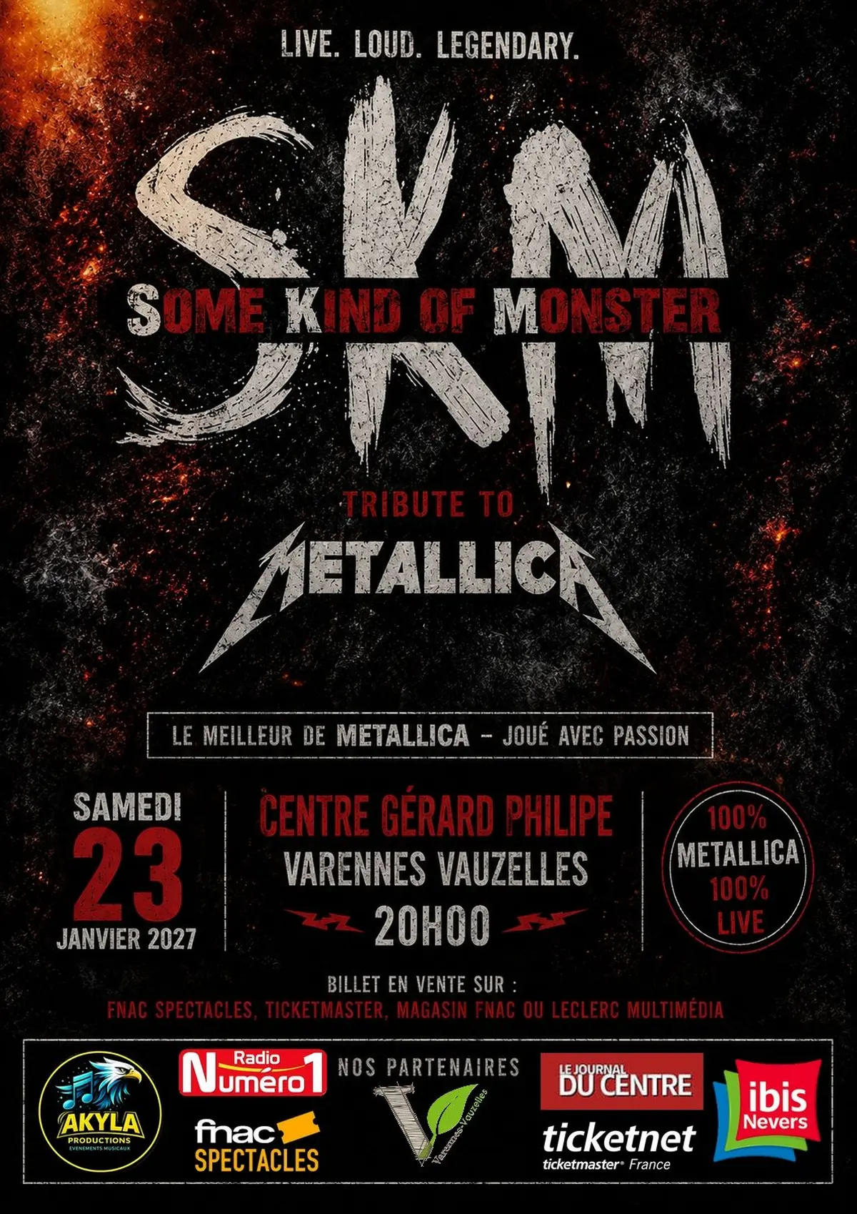 METALLICA-SKM – Le tribute ultime.