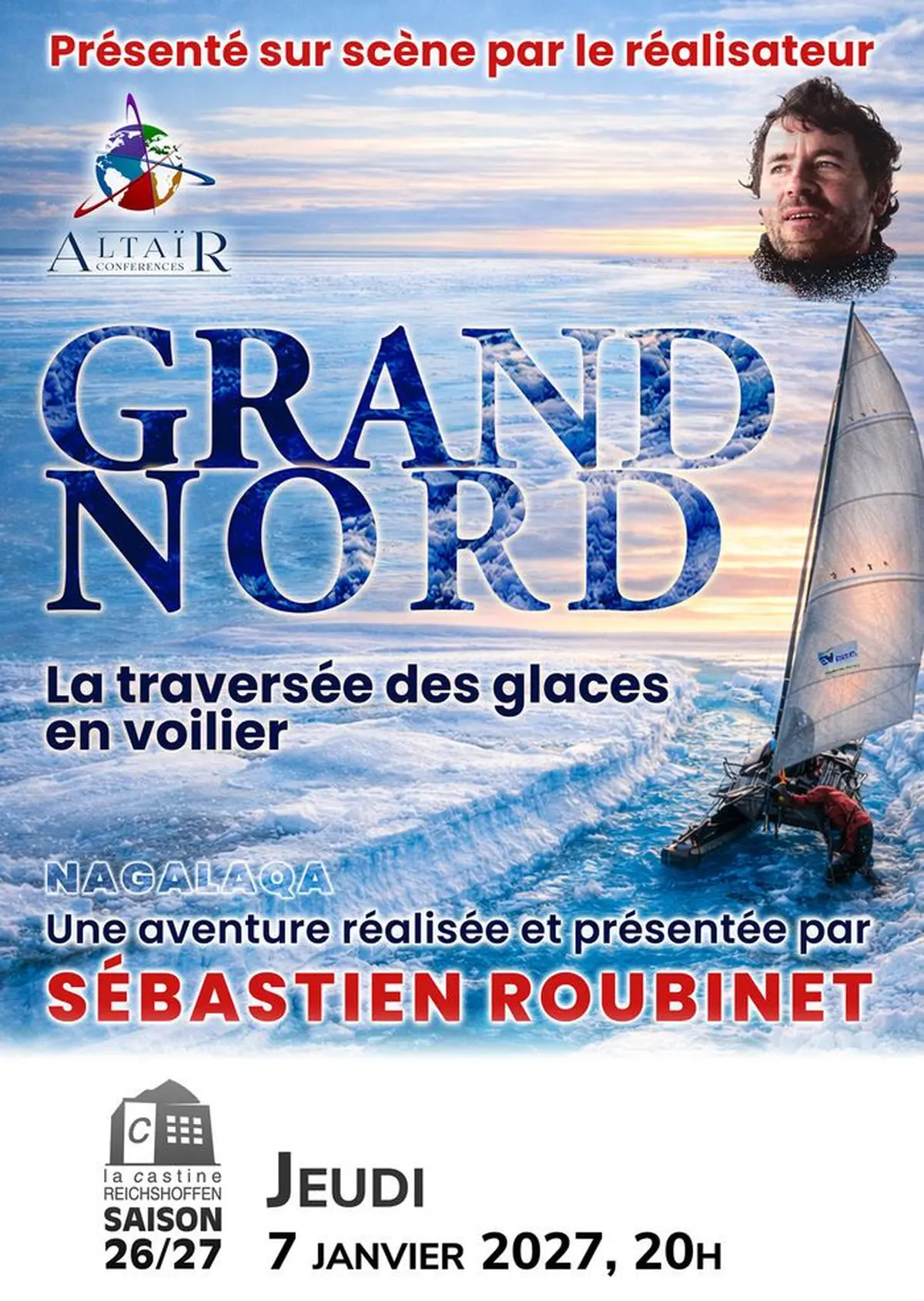 Conférence Altaïr - Grand Nord, La traversée des glaces en voilier