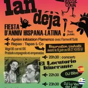 Fiesta d'anniv Hispana-Latina !