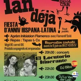 Fiesta d'anniv Hispana-Latina !