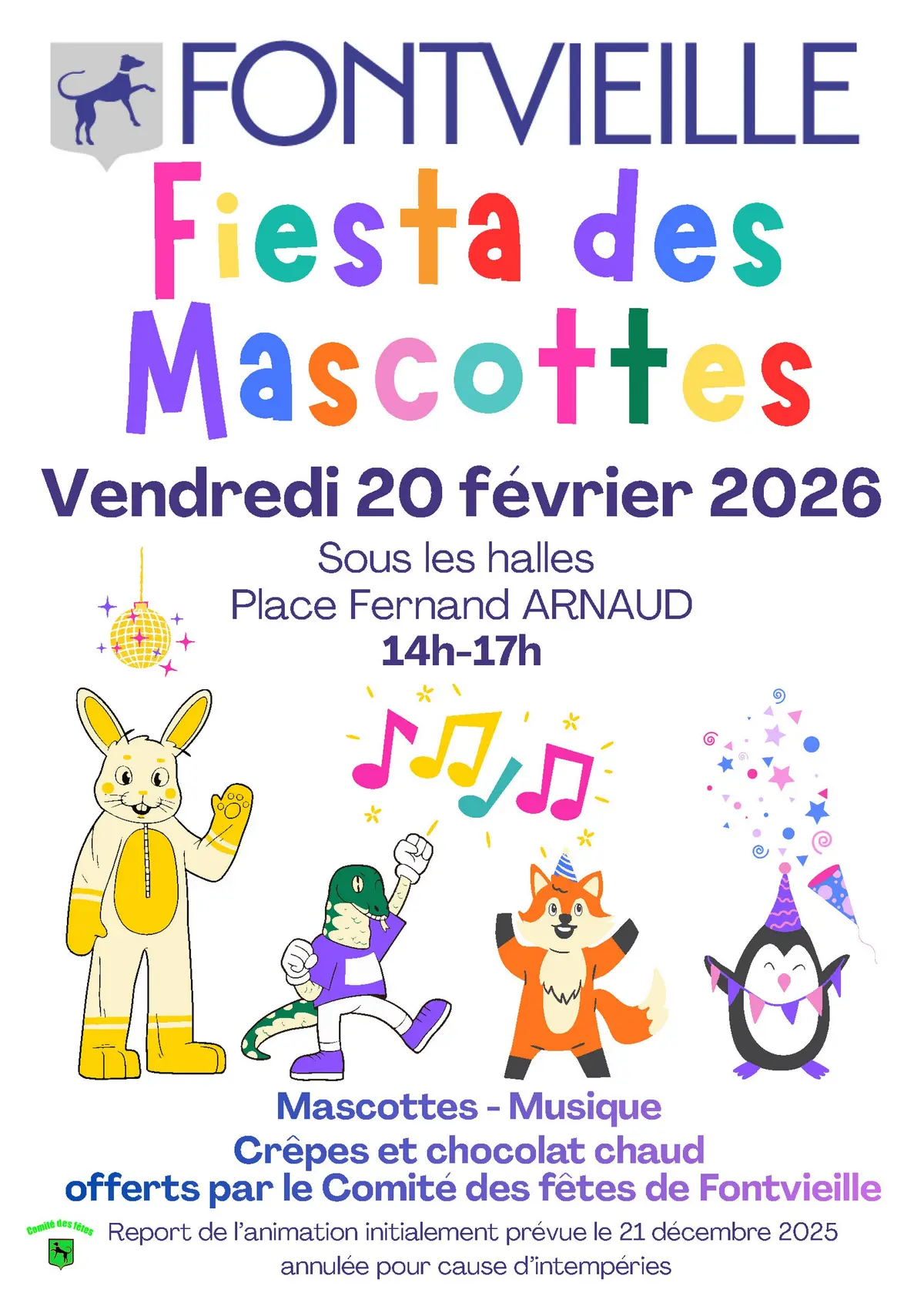 Fiesta des Mascottes - Comité des Fêtes Fontvieille
