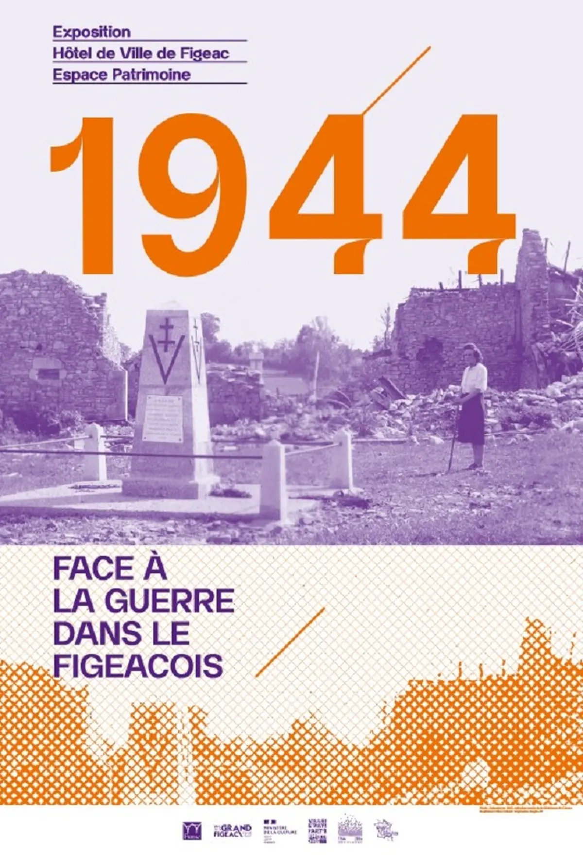 Figeac se souvient, exposition 1944 en Pays figeacois : un territoire face à la guerre