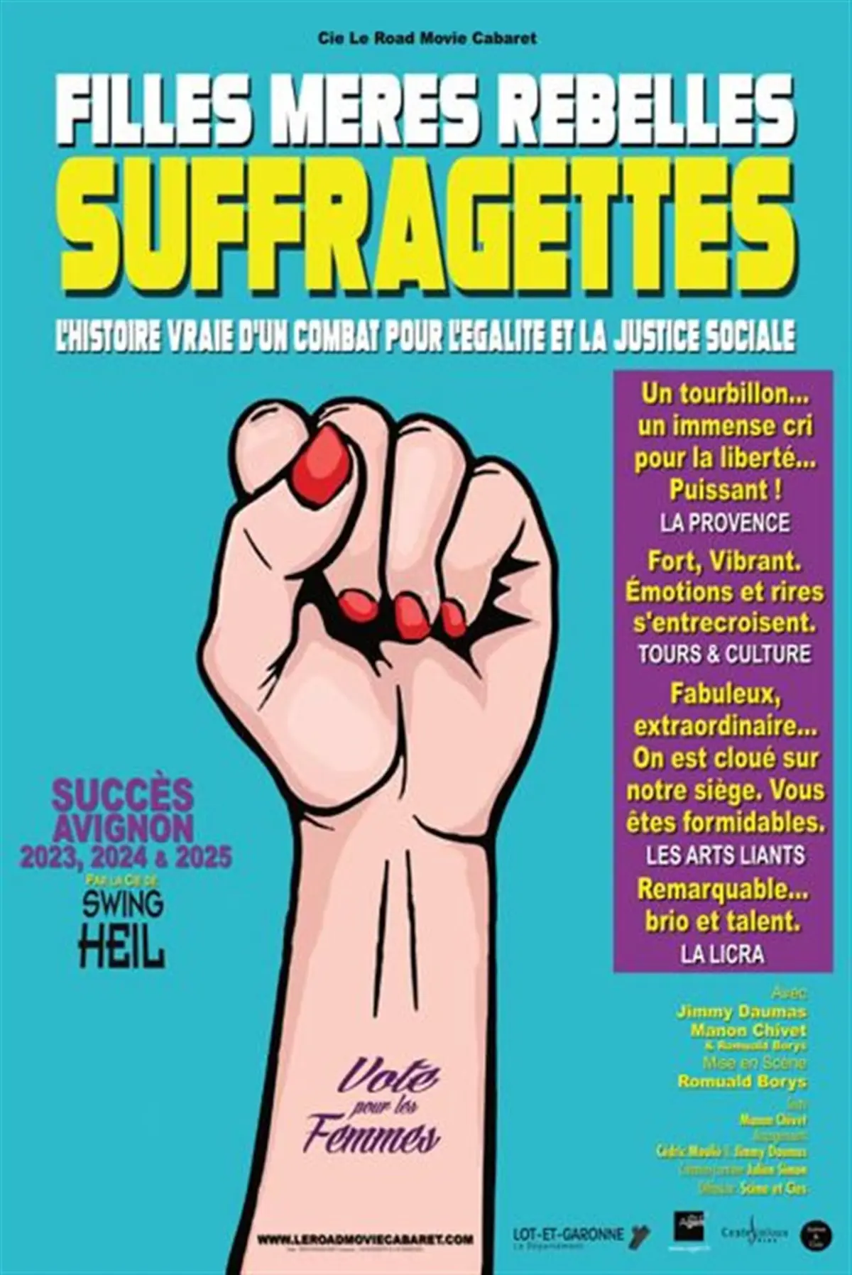 Filles Mères Rebelles Suffragettes