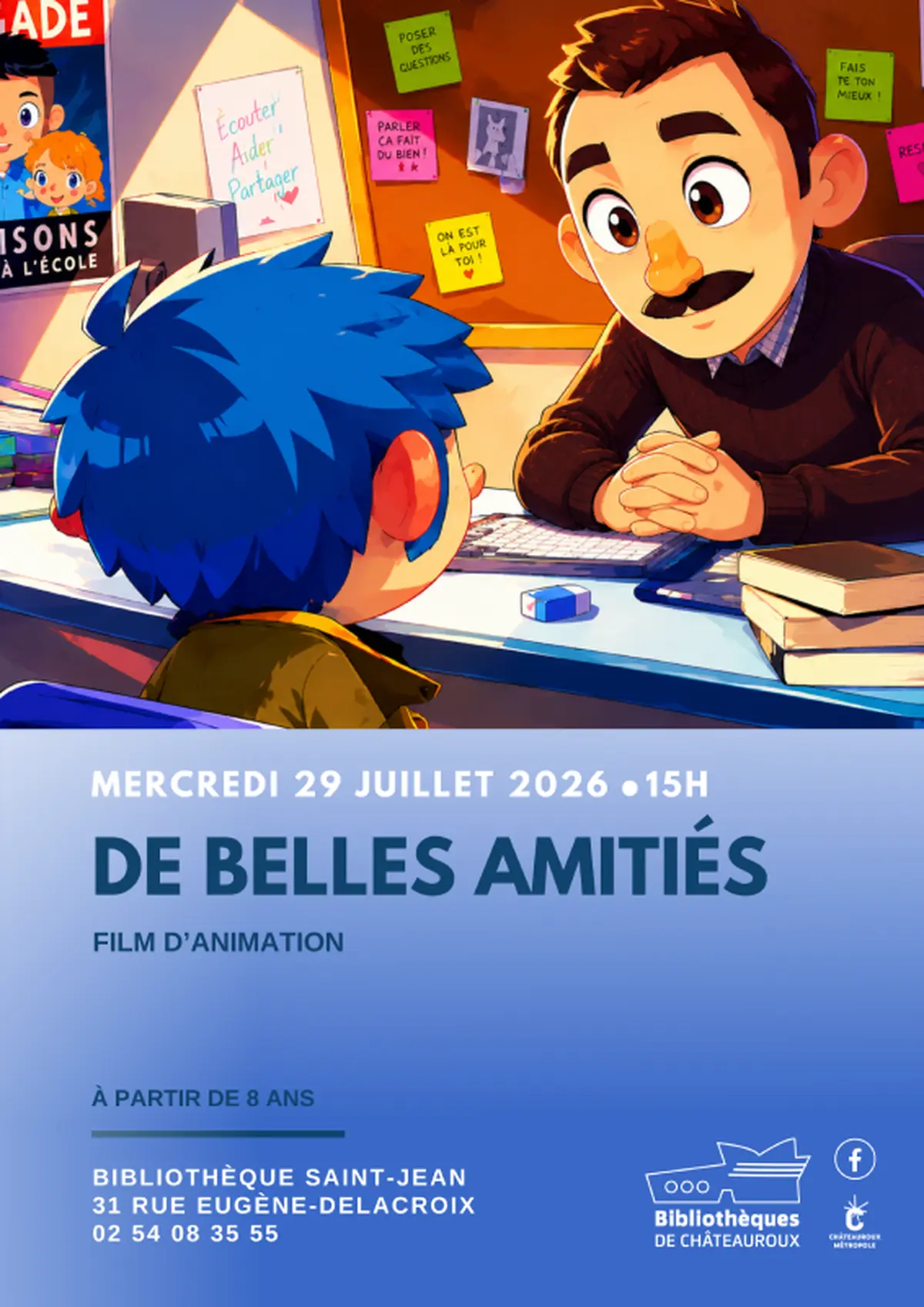 Film d'animation : De belles amitiés
