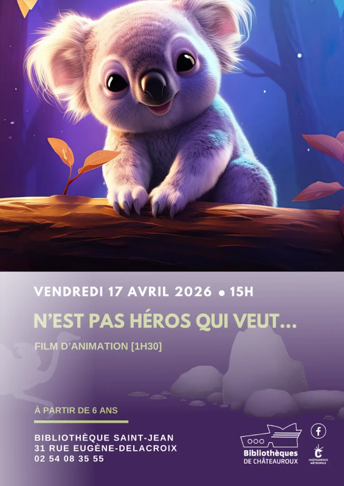 Film d'animation : N'est pas héros qui veut