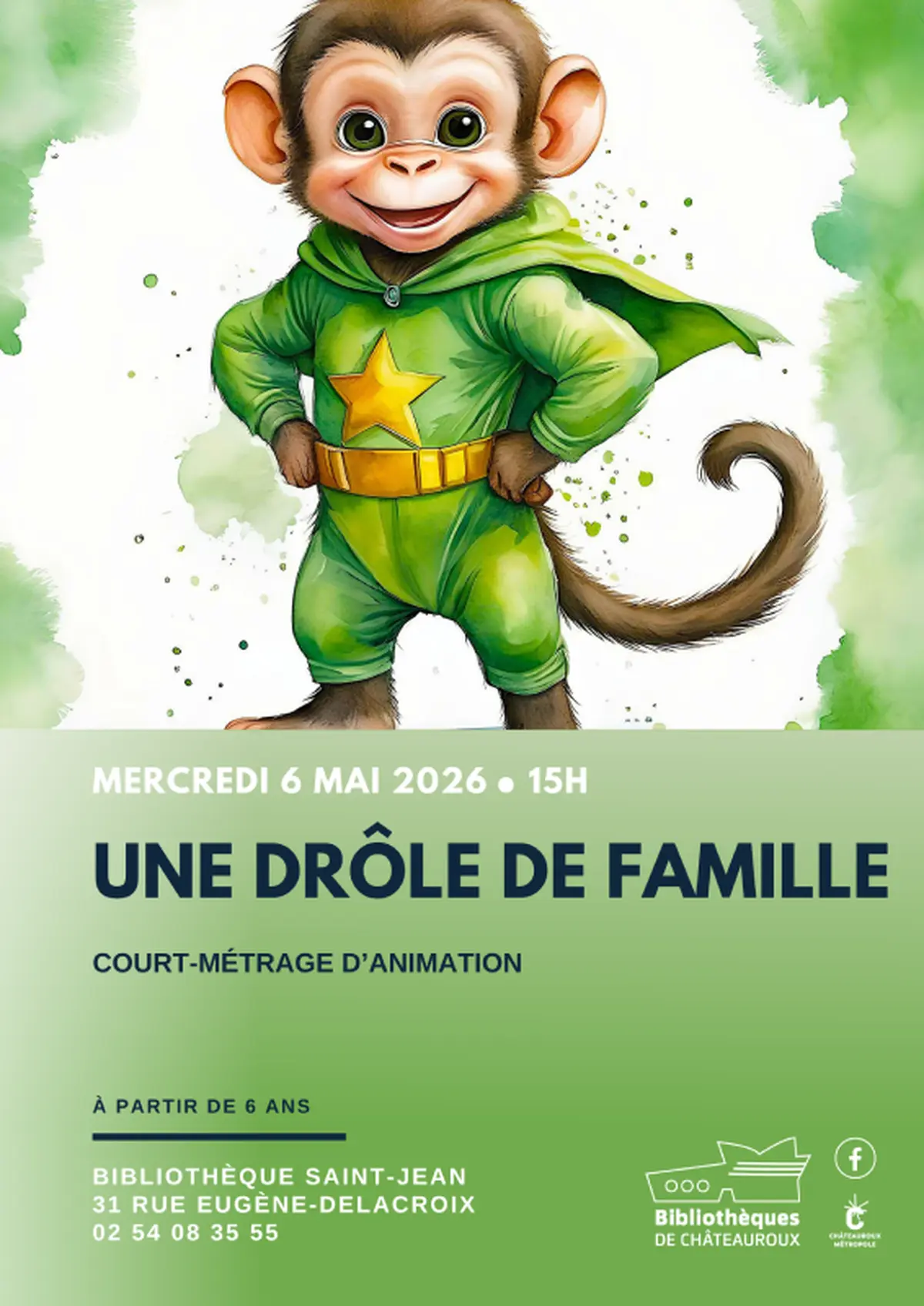 Film d'animation : Une drôle de famille
