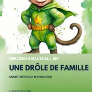 Film d'animation : Une drôle de famille