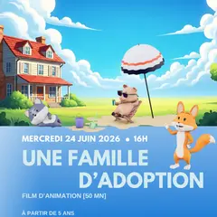 Film d'animation : Une famille d’adoption