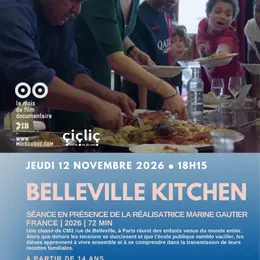 Film documentaire : Belleville Kitchen