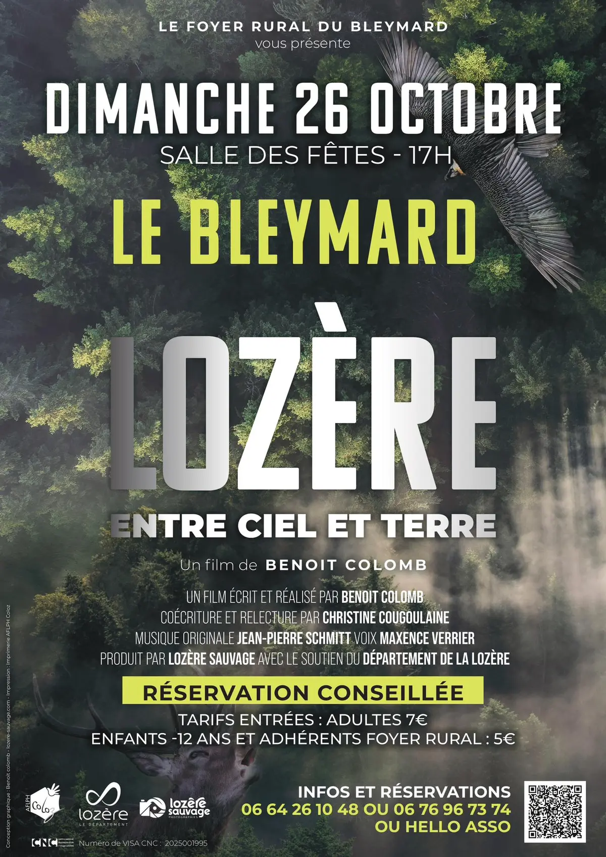 Film : Lozère, Entre Ciel Et Terre
