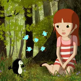 Film Nina et le secret du hérisson et atelier folioscope au cinéma L'Épée de bois
