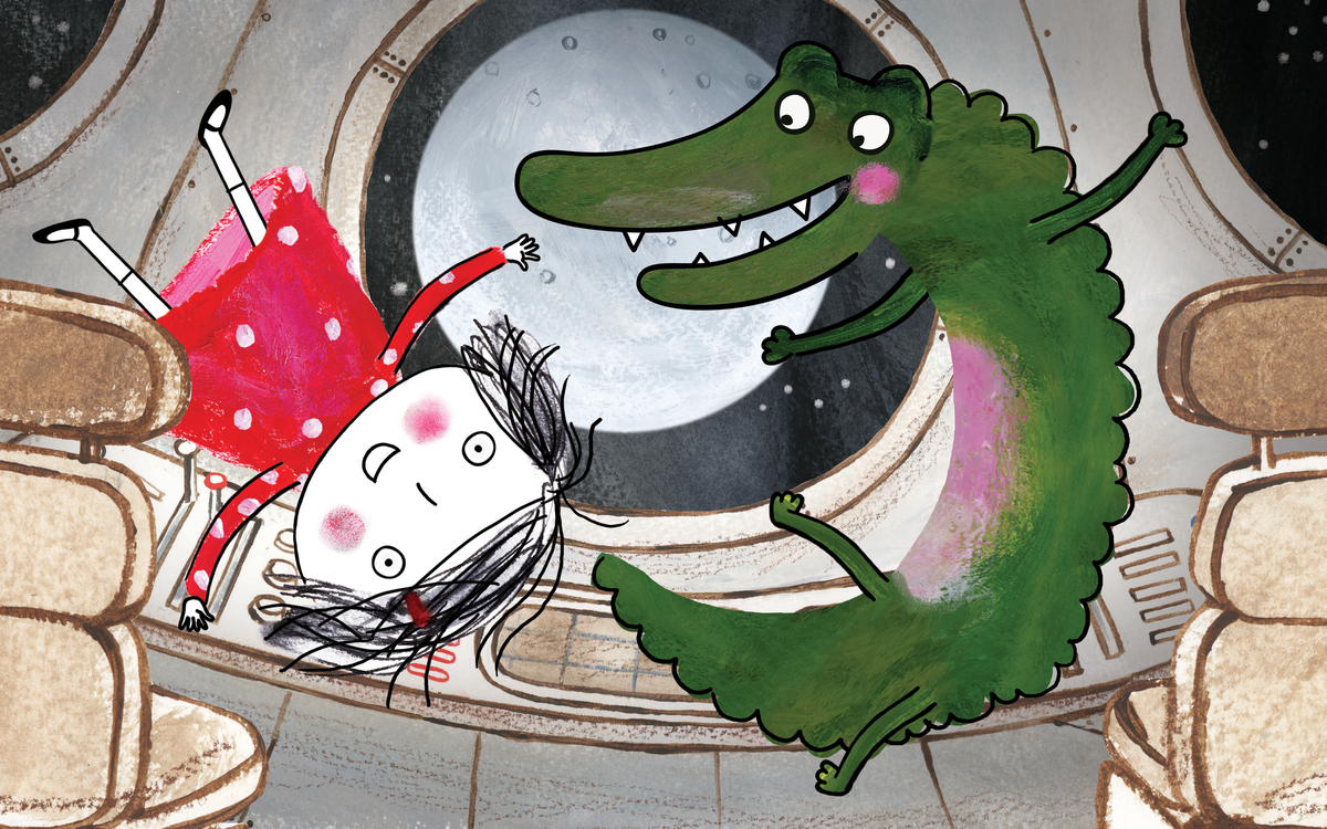 Film « Rita et Crocodile » et sérigraphie aquarelle au cinéma Les 7 Parnassiens