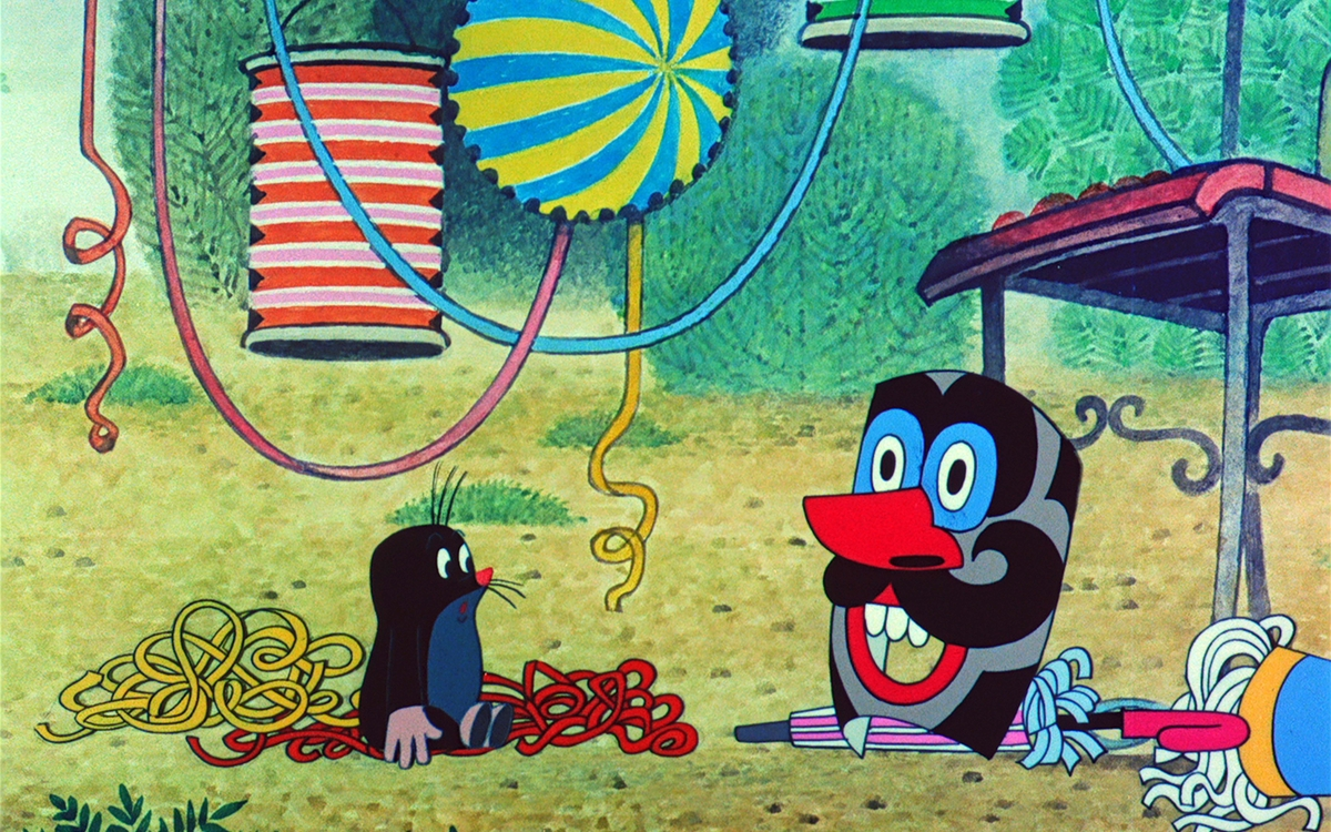 Films Le Carnaval de la Petite Taupe  et sérigraphie au cinéma Les 3 Luxembourg