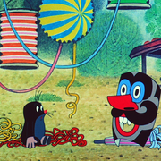 Films Le Carnaval de la Petite Taupe  et sérigraphie au cinéma Les 3 Luxembourg