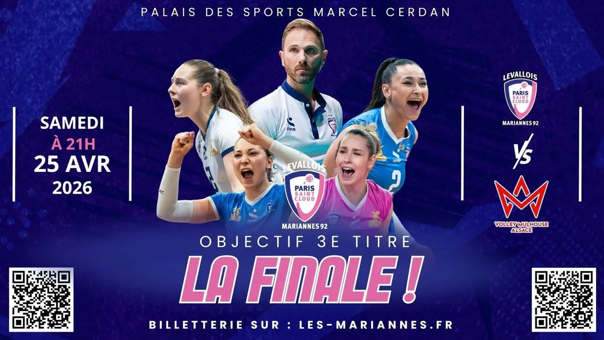 Finale aller des play-offs : Levallois face au Volley Mulhouse Alsace