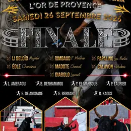 Finale du trophée de l'Or de Provence - concours de manades