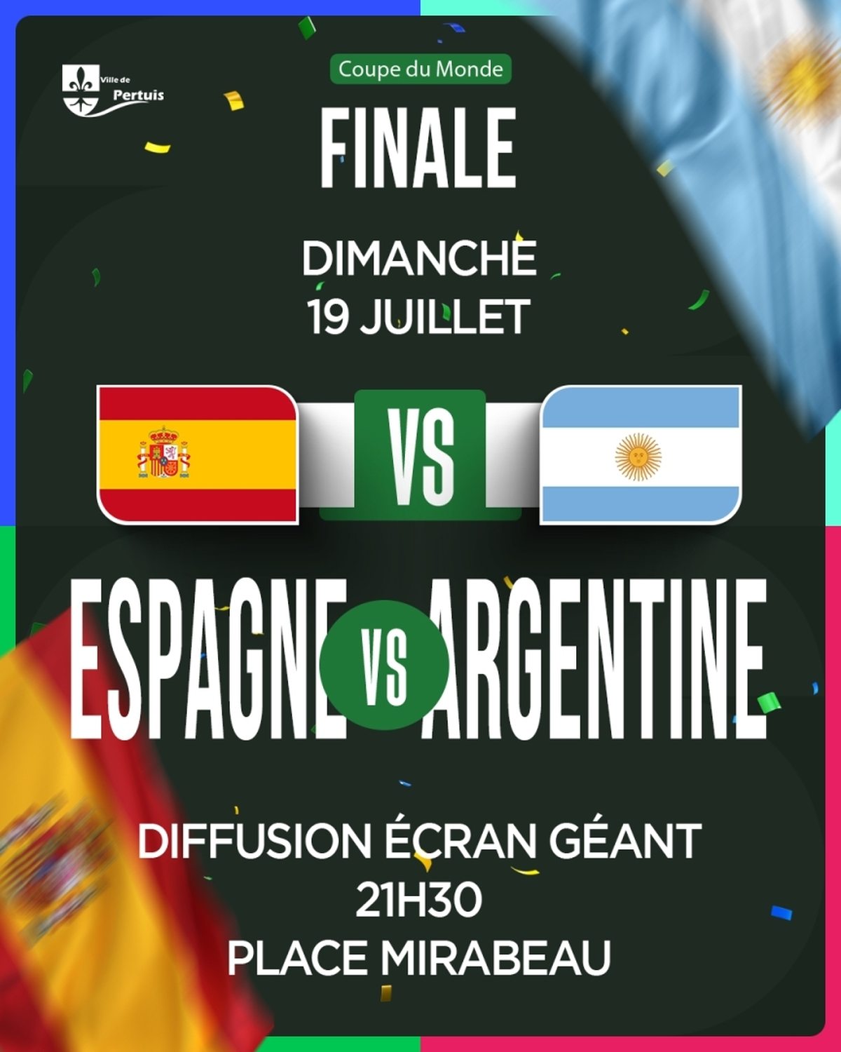 Finale Espagne vs Argentine