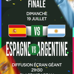 Finale Espagne vs Argentine