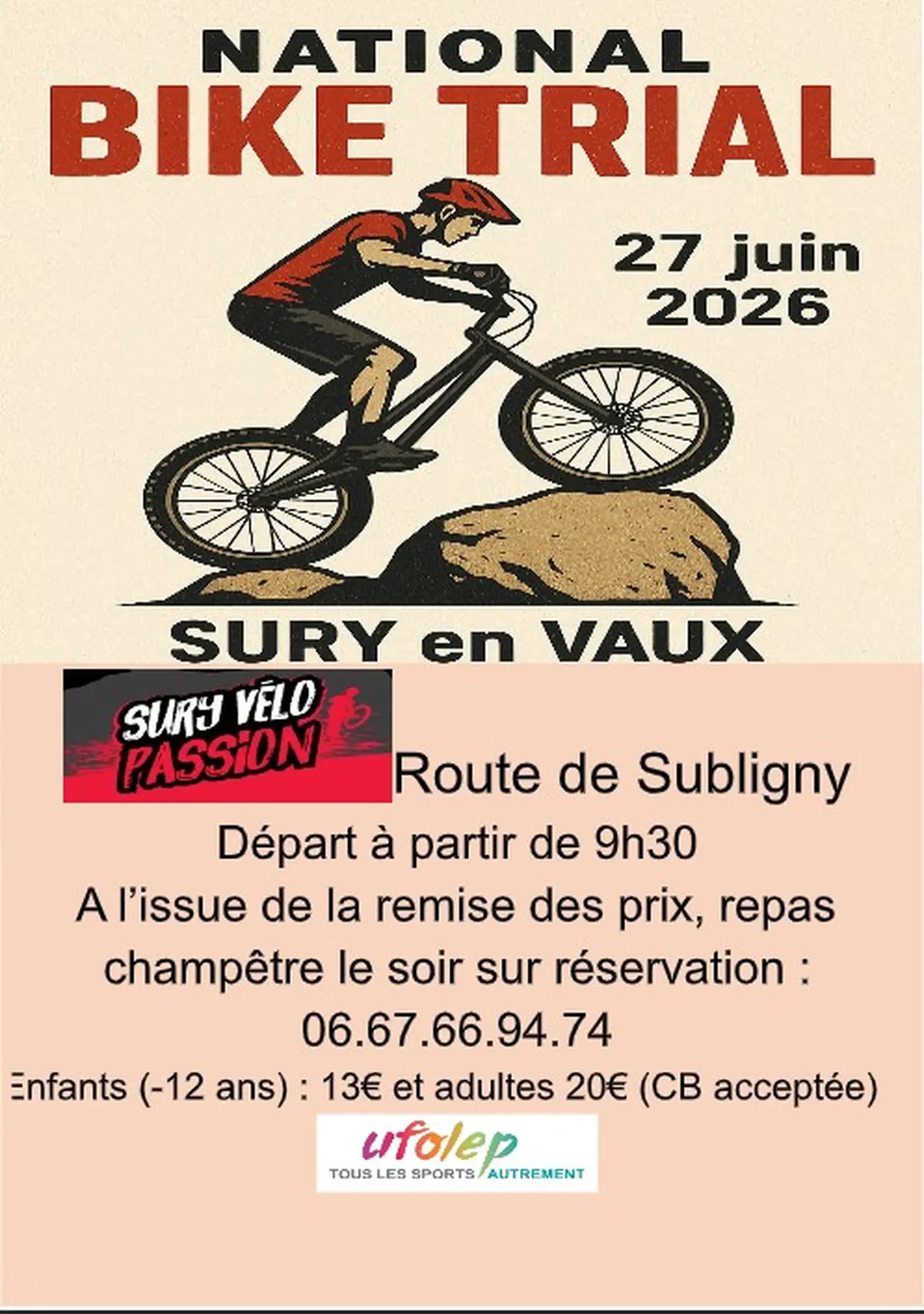 Finale nationale BIKE TRIAL