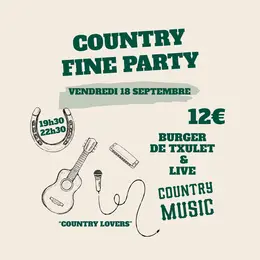 Fine Party : Soirée Country