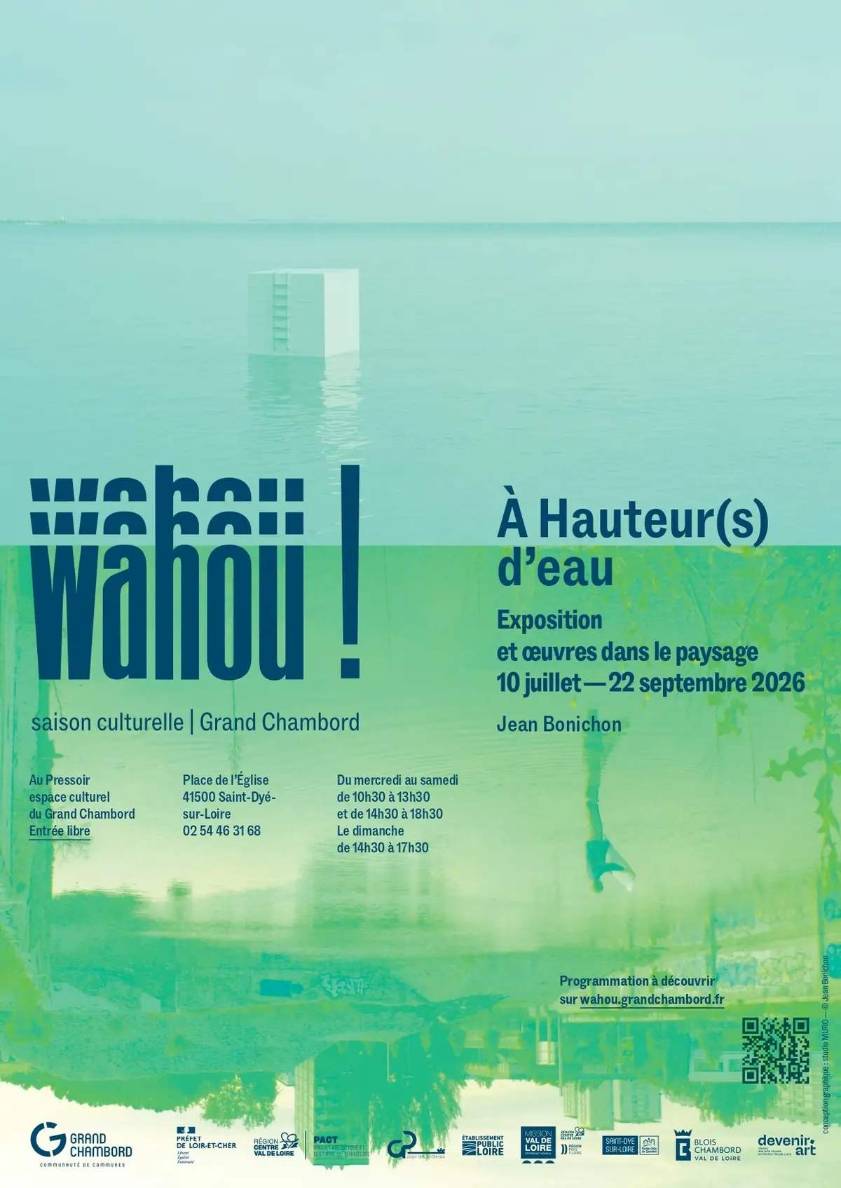 Finissage de l'exposition À Hauteur(s) d'eau de Jean Bonichon