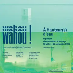 Finissage de l'exposition À Hauteur(s) d'eau de Jean Bonichon