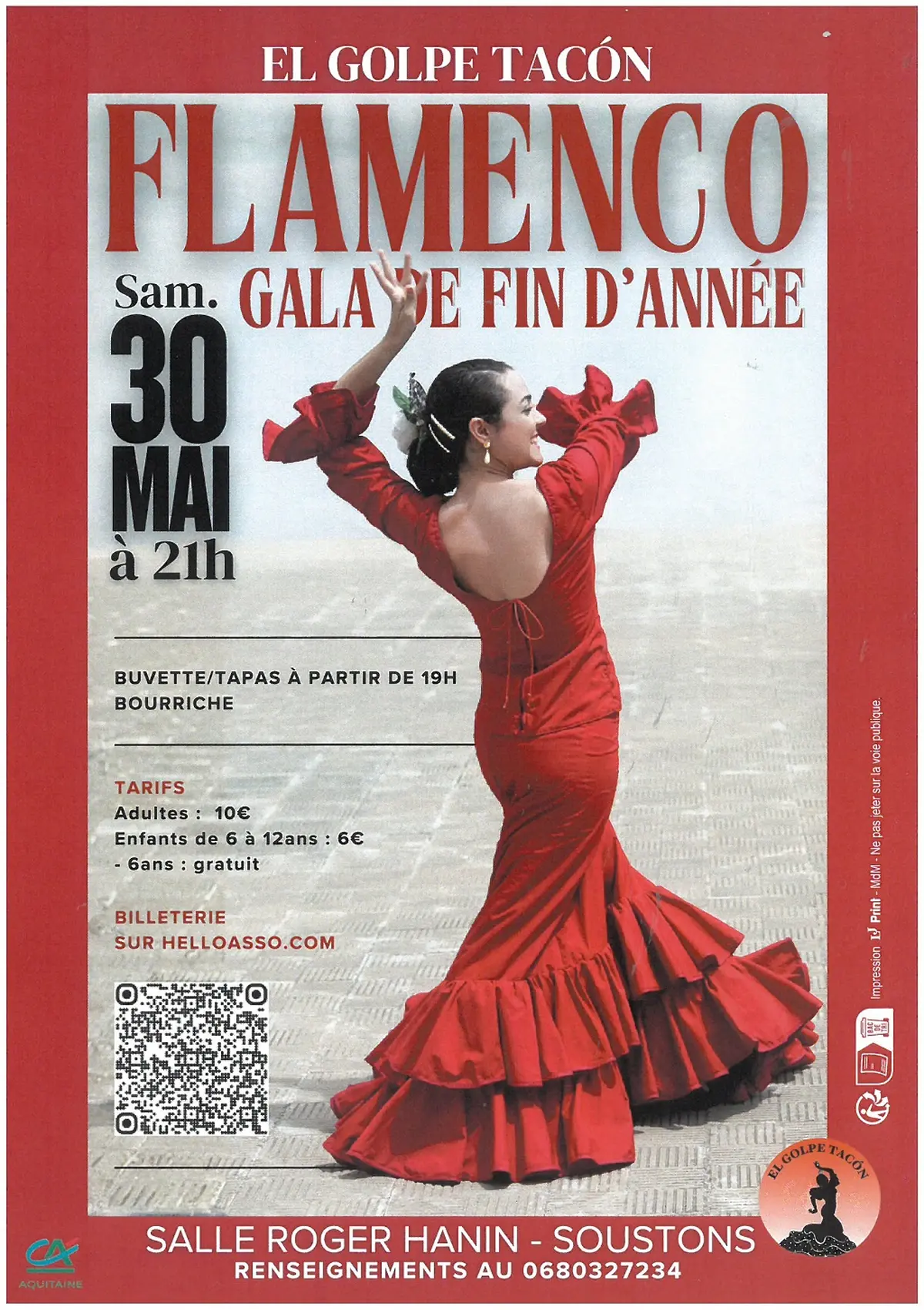 Flamenco - Gala de fin d'année