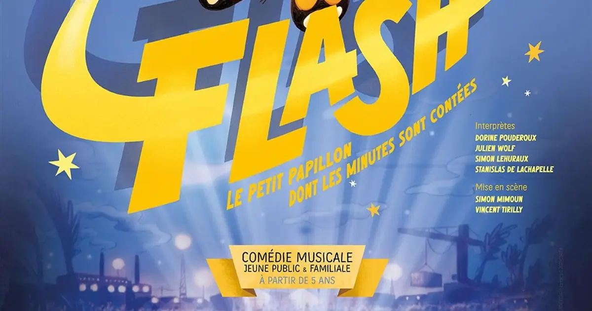 Flash, Le petit papillon dont les minutes sont contées
