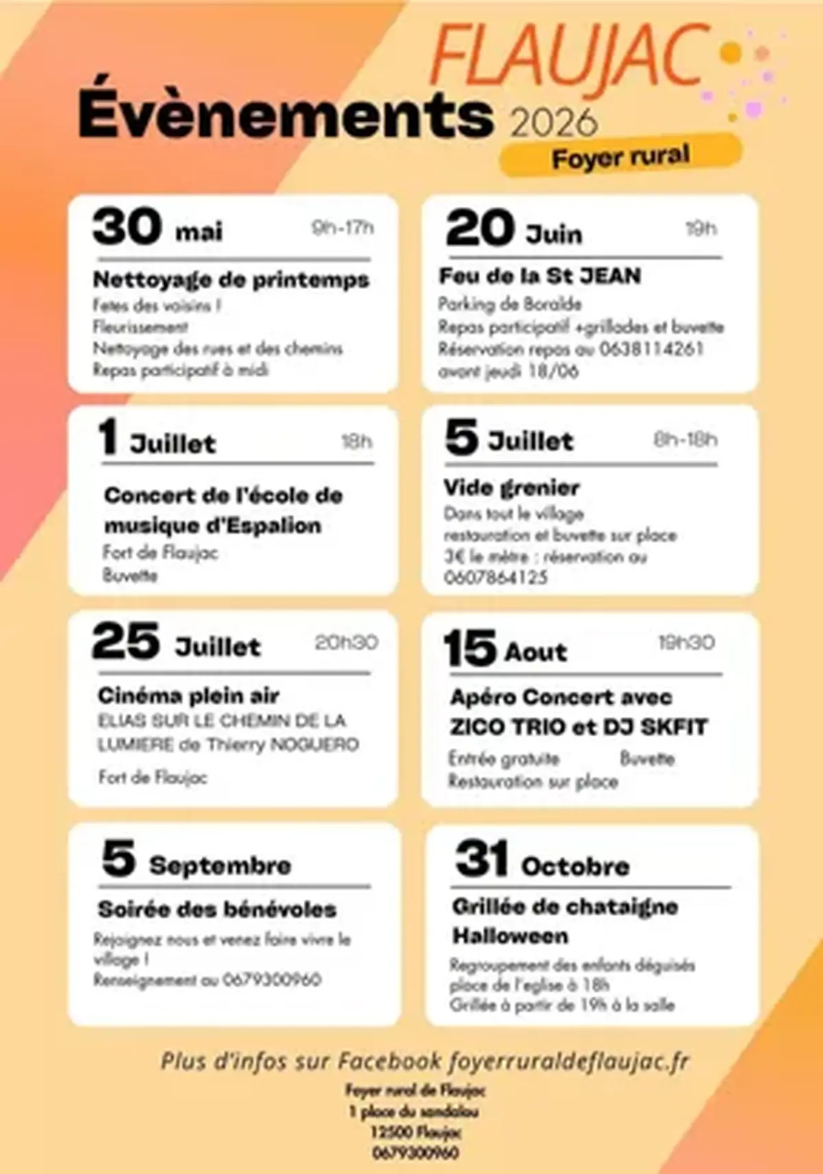 Flaujac: Nettoyage de Printemps