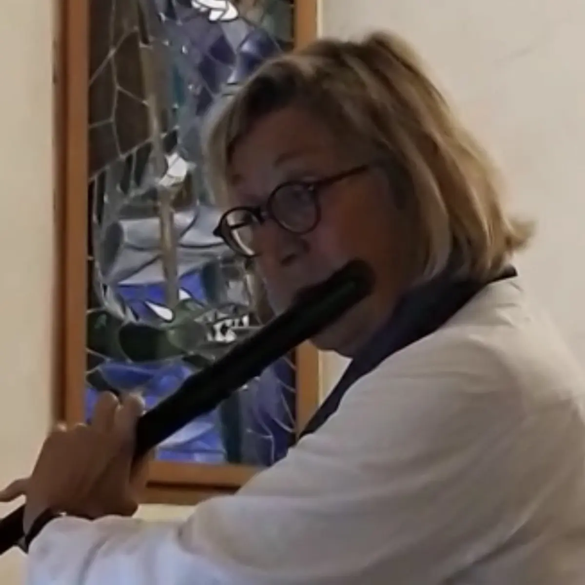 Flûte : Sylvie Berthod, Chapelle Saint Louis