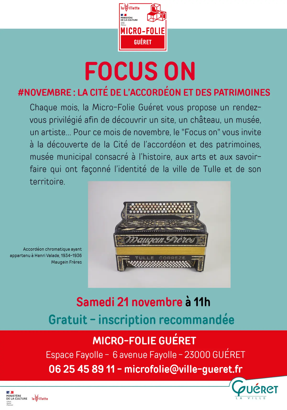 Focus On Cité de l'accordéon et des patrimoines