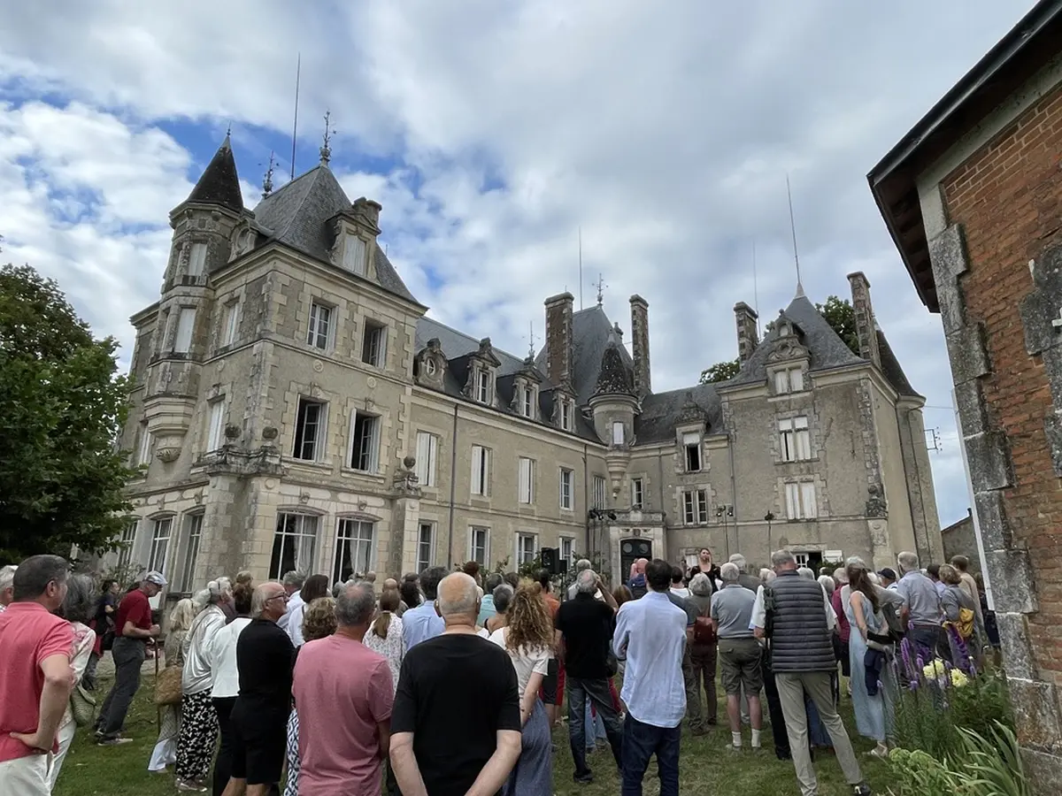 Focus patrimoine La château d'Ouzilly