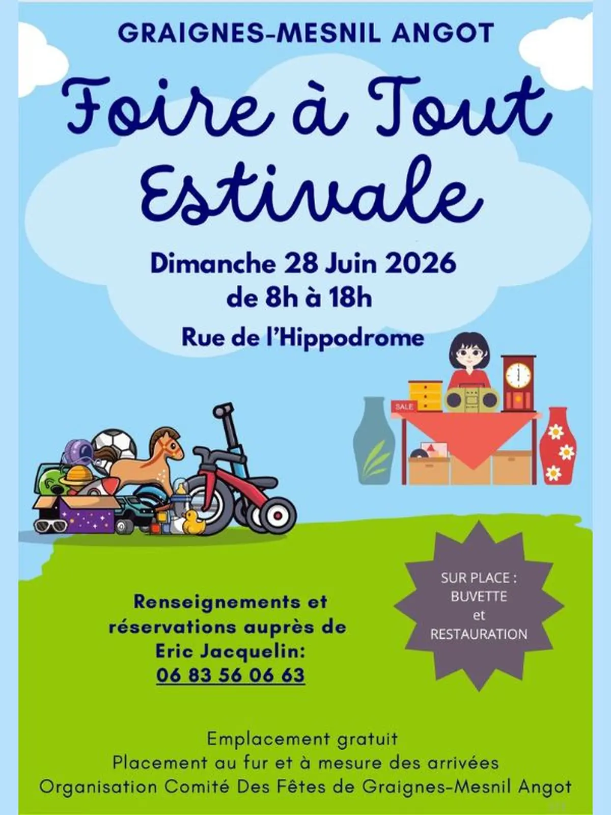 Foire à tout estivale