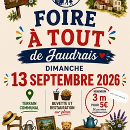 Foire à Tout - Jaudrais