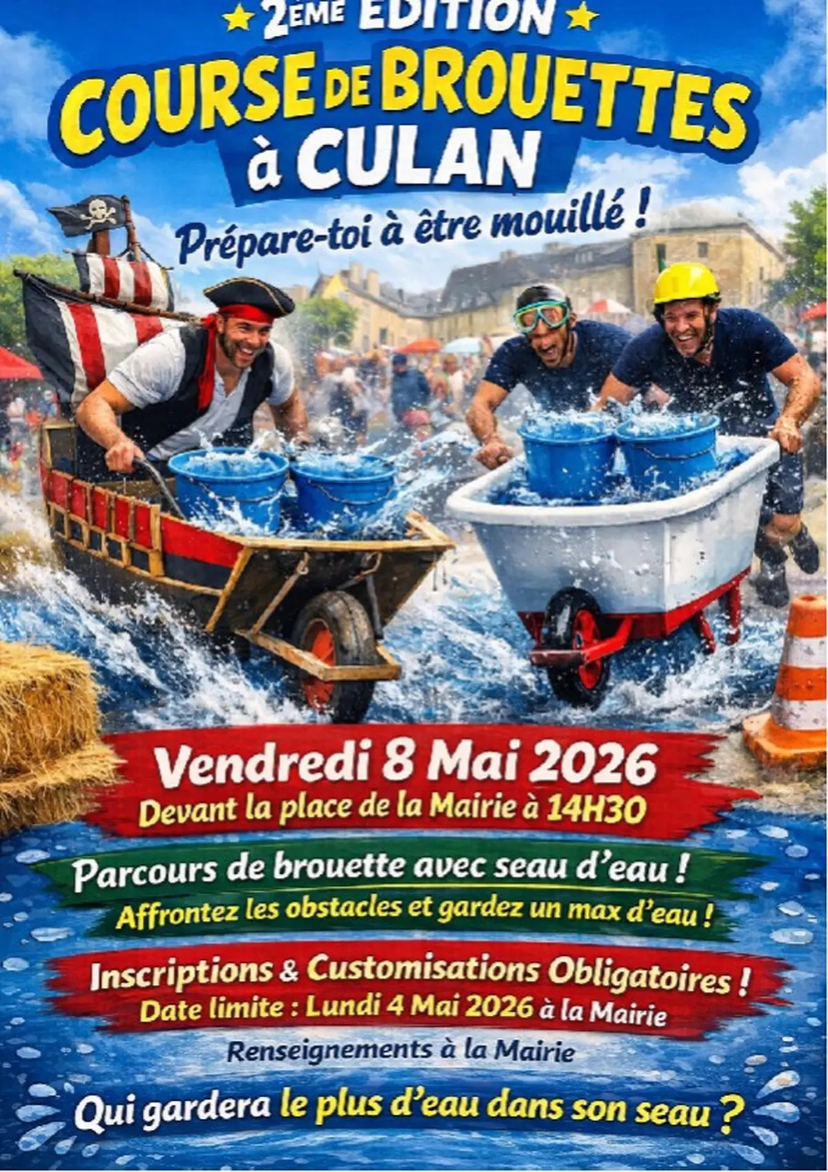 Foire annuelle - Brocante - Course de brouettes