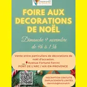 Foire aux décorations de Noël