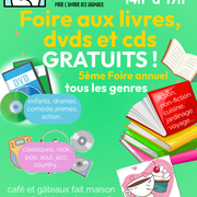 Foire aux livres, DVDs et CDs