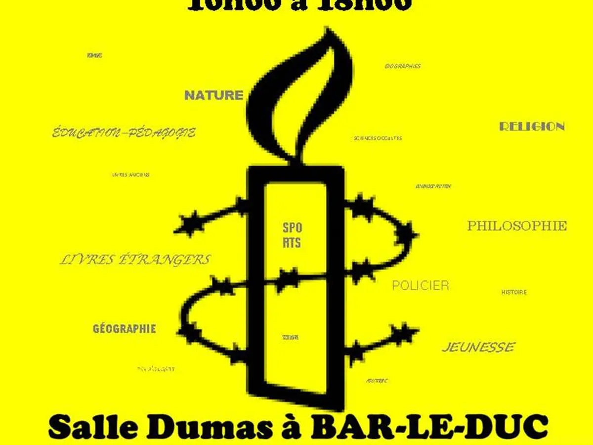 Foire aux livres en soutien à Amnesty International
