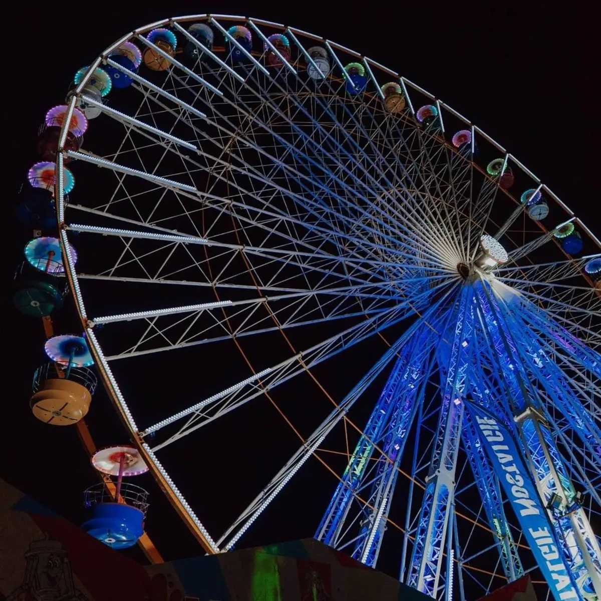 La grande roue domine la Foire aux Plaisirs à Bordeaux