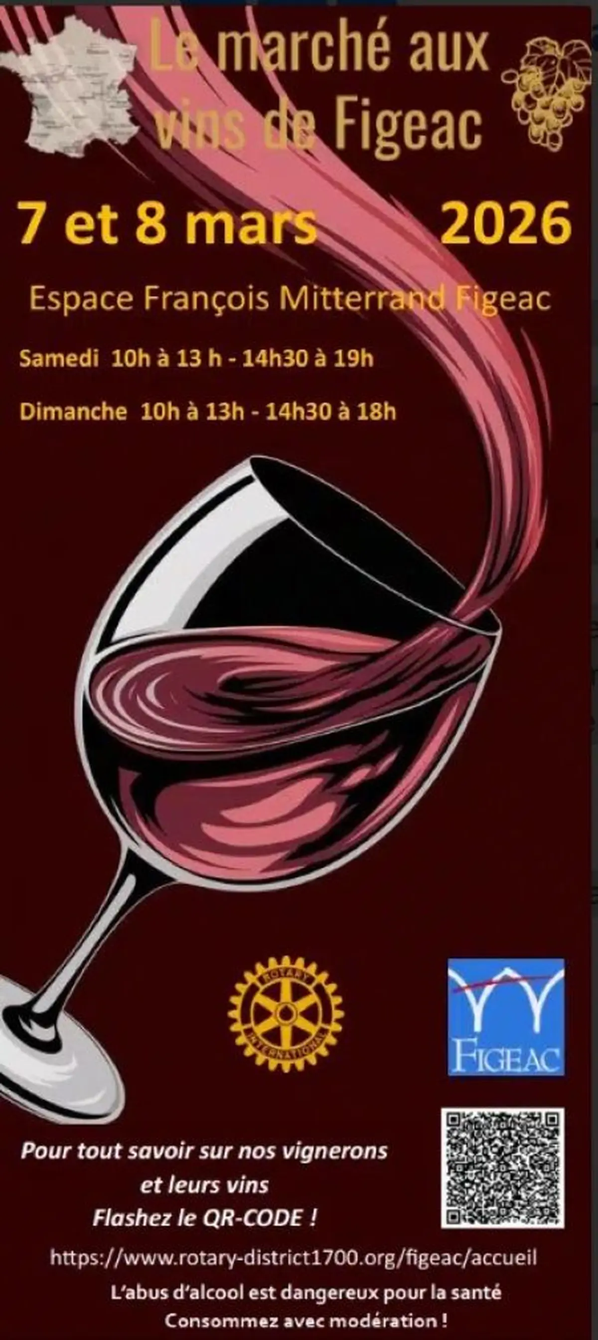 Foire aux vins à Figeac